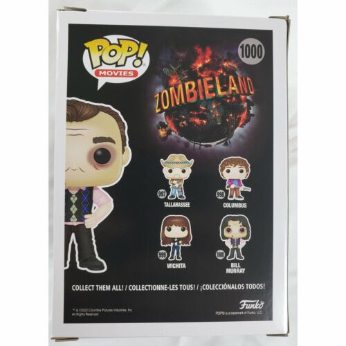 Funko Pop! - Zombieland Bill Murray #1000 paquete de 2 persecución y común - Imagen 3 de 7