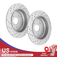 Rear Disc Brake Rotors For 2007 2008 - 2018 Acura RDX 2005 - 2016 Honda CR-V