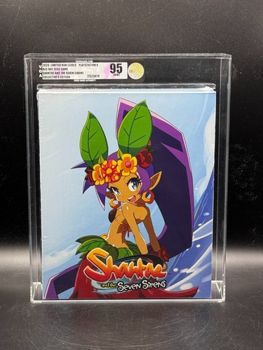 Shantae Seven Sirens Collectors Edition Sony Playstation PS4 New Sealed VGA 95