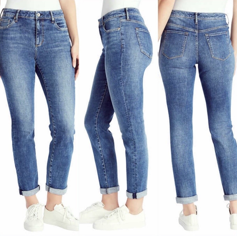 NWT Chaps Wallis Slim Boyfriend Ankle Denim Jeans VARIETY Size FREESHIPPING