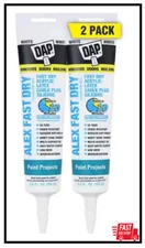 DAP Alex 5.5 oz. Fast Dry White Acrylic Latex Plus Silicone Caulk (2-Pack)