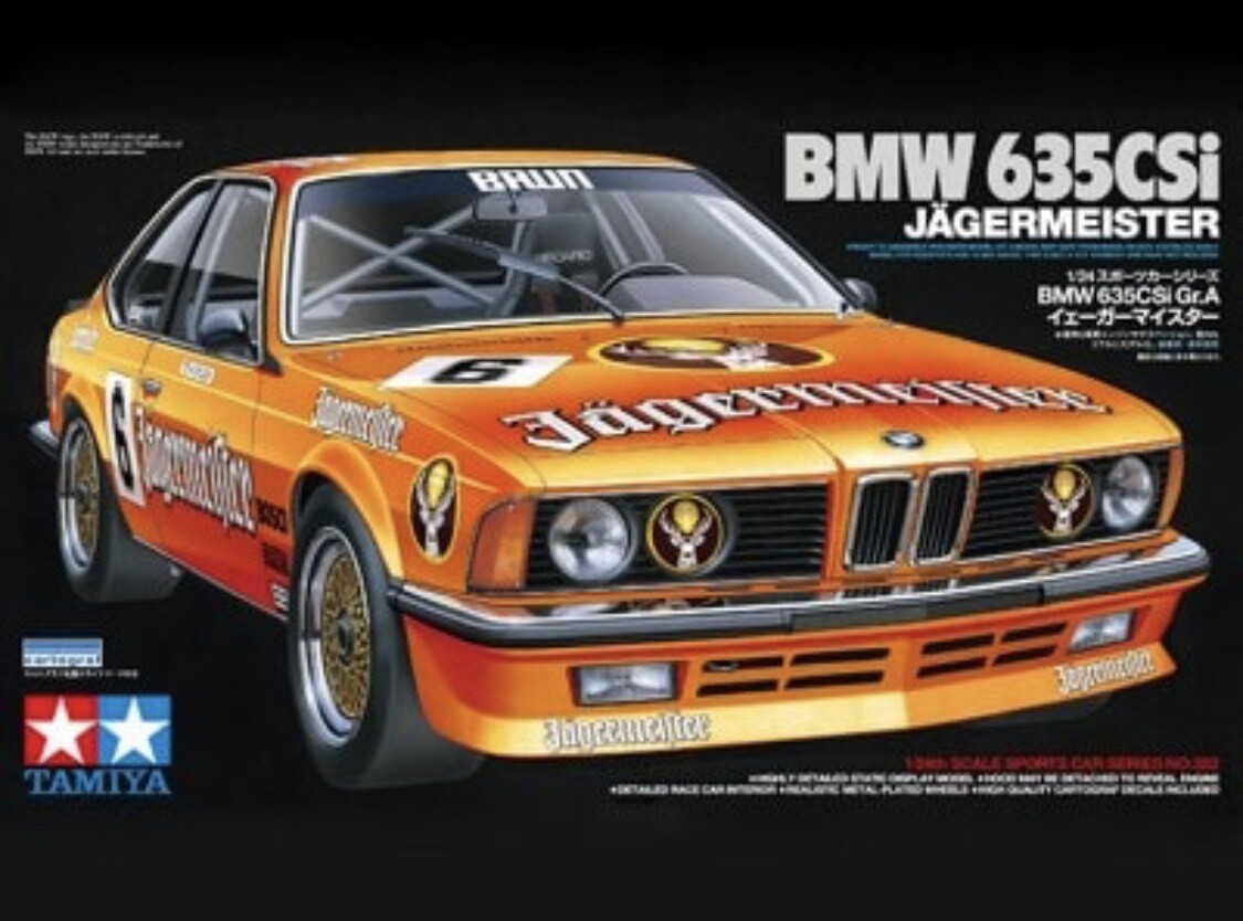 Tamiya 24322 - BMW 635 CSI Jägermeister Tamiya 24322 - BMW 635 CSI Jägermeister