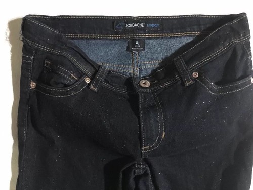 GIRLS Gymboree Black Corduroys Sz 9 Blue Jordache Sz 8-1/2+ Pants Jeans Lot Of 2 - Picture 3 of 12