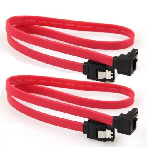 5 x 18" SATA 3.0 Cable SATA3 III 6GB/s Right Angle 90 Degree SSD HDD Hard Drive - Picture 3 of 5