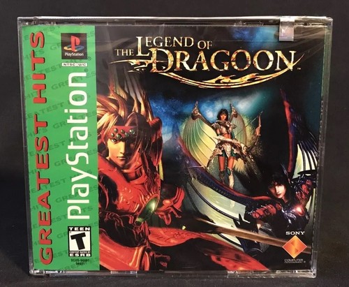 Legend of Dragoon Playstation PS1 Greatest Hits Game BRAND NEW/FACTORY SEALED
