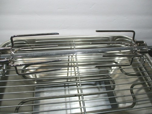 Farberware Open Hearth Electric Broiler Rotisserie Grill 455N - Picture 7 of 11