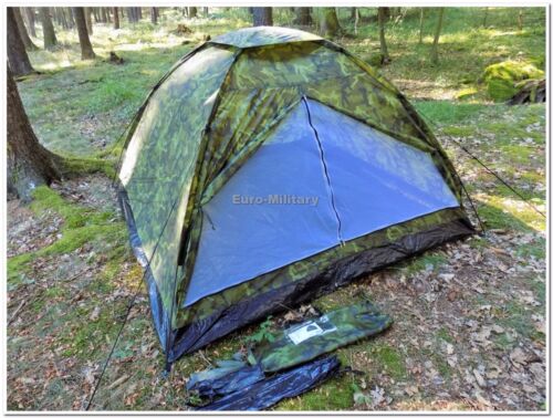 Military Tactical 3 Man Outdoor M95 Czech Army Camo Shelter Tent - Factory New - Picture 2 of 12