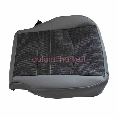 Fits 2016 2017 2018 Dodge Ram 1500 2500 Passenger Bottom Gray Cloth Seat Cover - Picture 5 of 11