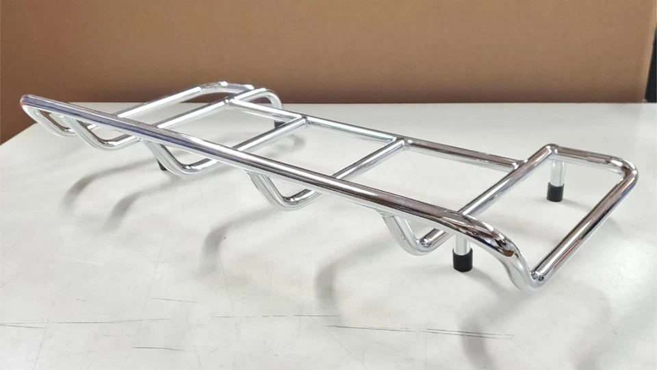 Nuevo portaequipajes de viaje cromado Honda 1984-1987 1200 Goldwing tour pak bo Foto 3 de 4