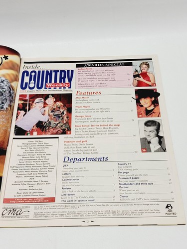 Vintage Country Music Weekly Magazine January 1998 LeAnn Rimes - Picture 6 of 12