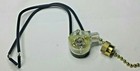 ZE-109 (plastic) genuine Zing Ear Pull Chain On/Off ceiling fan light switch 