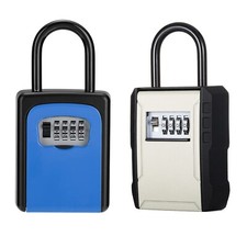 ZHEGE Key Lock Box for Outside, Key Box Wall Mount & Hang, Large Lock Box for...