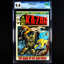 Astonishing Tales #13 (1972) 🔥 1st MAN-THING cover + 3rd appearance 🔥 CGC 9.4
