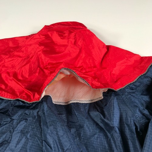 Vintage ASICS Tiger Windbreaker Jacket Mens L Red Blue Gore-Tex Full Zip * - Picture 6 of 12