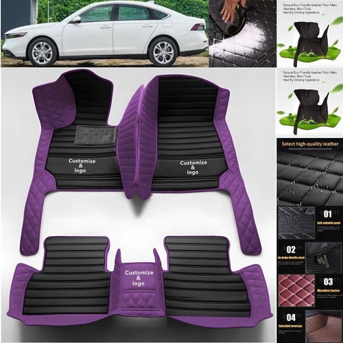 For Hyundai Elantra Car Floor Mats Interior Accessories Leather Set Waterproof - Picture 18 of 19