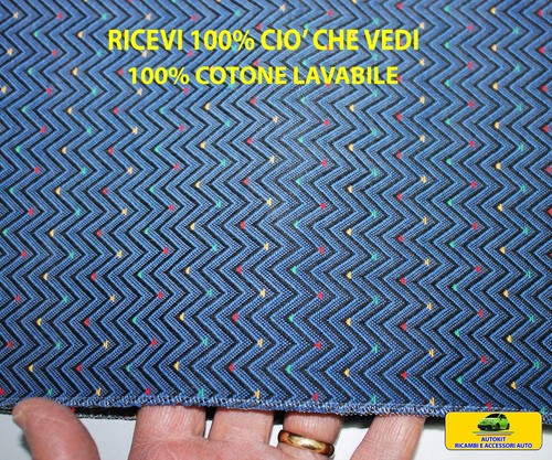 Coprisedili Specifici COMPATIBILE per Panda 141 1986 2003 Copri Sedile Fodere - Foto 2 di 2