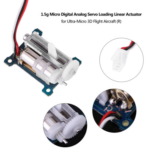 1.5g Micro Ultral Digital Linear Servo for Micro 3D Helicopter Airplane - Picture 11 of 12