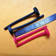 534  Latex natural tube for nose stuff for Anatomical mask DIY 15cm long