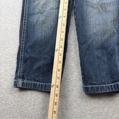 Southpole Jeans Boys Size 6 Blue Denim Adjustable Waist Urban Hip Hop - Picture 2 of 8