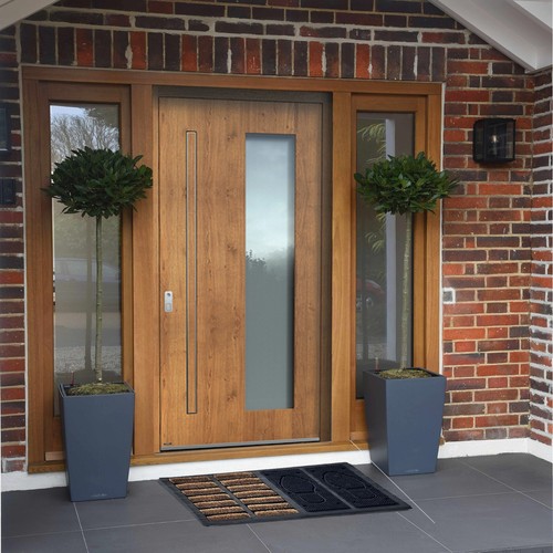 Coir & Rubber Non Slip Door Mat Outdoor Indoor Doormat Natural Welcome Home Mats - Picture 13 of 57