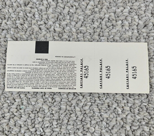 Feb 01, 1992 Michael Moorer vs. Lennox Lewis Boxing Full Ticket Caesar's Palace - Picture 2 of 2
