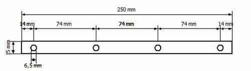 LIFEPO4 Verbinder, Verbindungsschiene für LIFEPO4 Zellen, Akkuverbinder - Bild 8 von 10