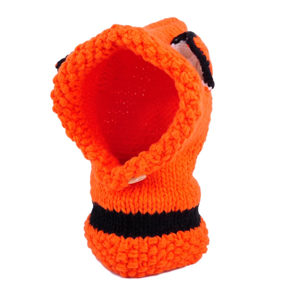 Fuchs Strickmütze Baby Hut Kapuze Mütze Kapze Beanie Schal Mütze Winterhut g - Bild 2 von 4