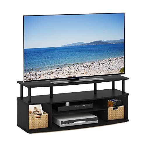 Jaya Large Entertainment Center Hold up to 55-in TV, Inches, Blackwood - Picture 5 of 6