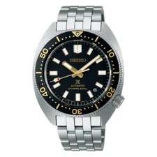 *BRAND NEW* Seiko Diver Auto Black Dial LumiBrite Steel Case Men's Watch SPB315