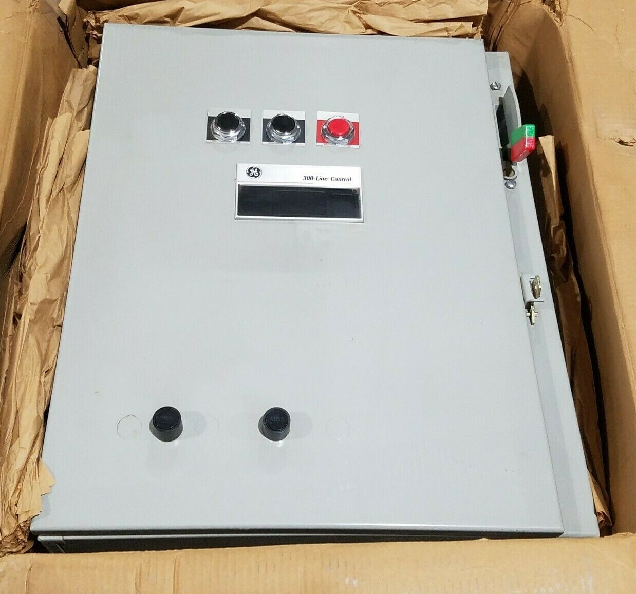 GE 300 Line Control CR311 Series Starter 3 Pole 2 Speed NEMA