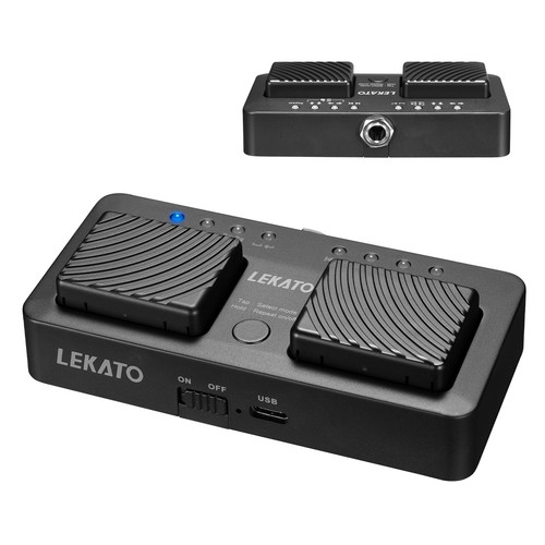 LEKATO bluetooth Wireless Music Page Turner Pedal 7 Page Turning Modes & Repeat - Picture 2 of 10