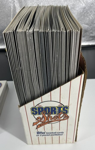Lot Of 1989 Topps MLB Super Stars Folders With Rare Store Display Box 66 Total - Picture 4 of 10
