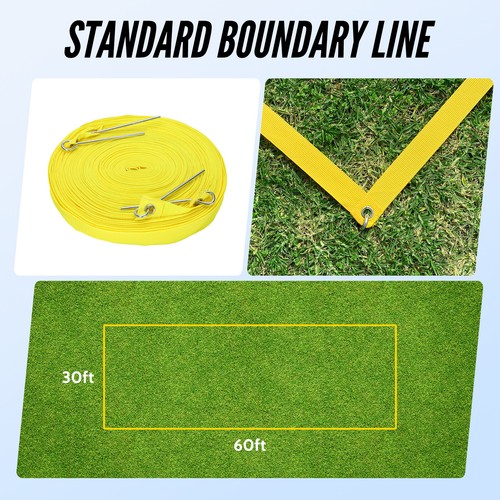 Premium Professional Outdoor Beach Volleyball Net Set w/ Adjustable Poles, Ball - Picture 8 of 8