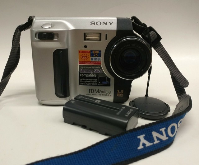 Sony Mavica MVCFD87 Floppy Disk Digital Camera 3x Zoom Tested