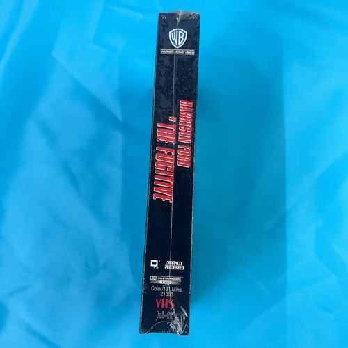 π₯ The Fugitive VHS 1994 RARE ~ NEW Harrison Ford ~ Tommy Lee Jones w/WATERMARK - Picture 4 of 7