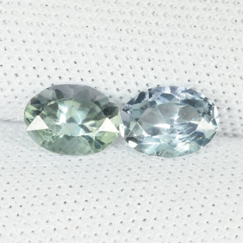 Pietra preziosa tanzanite naturale 1,26 cts migliore qualità lucida non riscaldata"" - coppia ovale!! - Foto 3 di 3