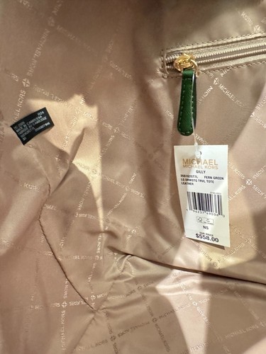 MICHAEL KORS GILLY LARGE DRAWSTRING TRAVEL LAPTOP TOTE SHOULDER BAG - Picture 171 of 207