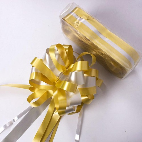 GROSSE ZUGSCHLEIFE SATINBAND Basteln Weihnachtsgeschenke Hochzeit Party Urlaub Geschenkverpackung - Bild 13 von 31