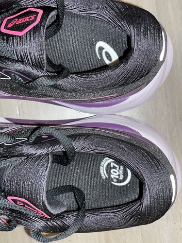 ASICS Women's Gel-Kayano 30 Black Pink Running Shoes Women's Size 9.5 MINT - Picture 8 of 9