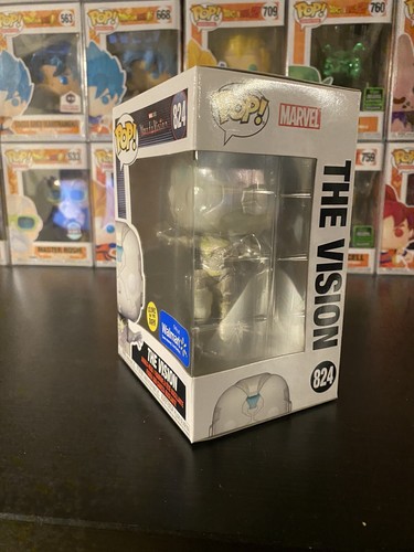 Funko Pop! Walmart Marvel Studios WandaVision The Vision #824 Brillo en la Oscuridad - Imagen 3 de 4