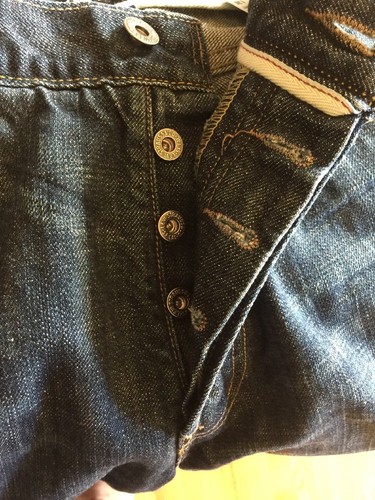 Levis Jeans Mens 36x30 Blue 539 Vintage Straight American Dark Wash Denim - Picture 3 of 12