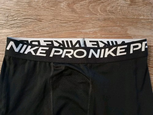 Nike Pro Dri-Fit Compression 3/4 Leggings Black Boys’ Youth Extra Large - Picture 3 of 8