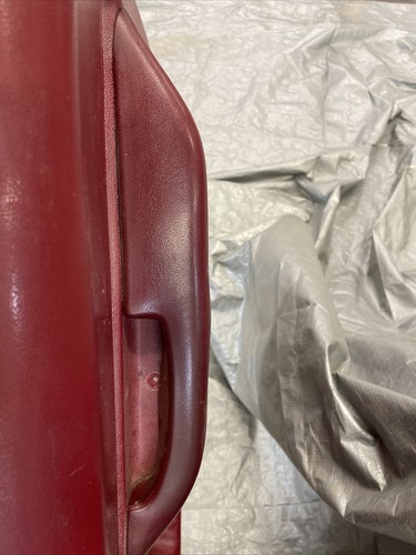 1987-1991 Ford Truck F150 F250 F350 Door Panels Red Used - Picture 10 of 10