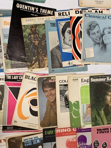 ENORME LOTE Partituras De Colección Beatles CCR Glen Campbell Simon Garfunkel Donovan - Imagen 20 de 23