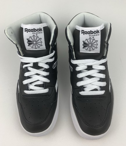 Zapatos de baloncesto clásicos de cuero para hombre talla 6 Reebok BB4600 ""Negro blanco"" Lee 3 - Imagen 10 de 12