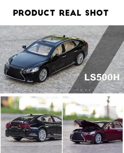 1/32 Lexus LS500H Alloy Car Toy Model Diecast Sound Light Pull Back Toys Vehicle - Picture 18 of 23