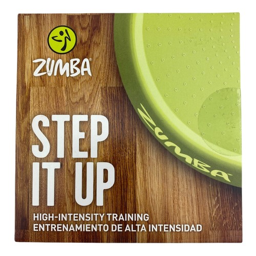 ZUMBA STEP IT UP DVD WORKOUT High-Intensity Training DVD Free Shipping! NEW!    