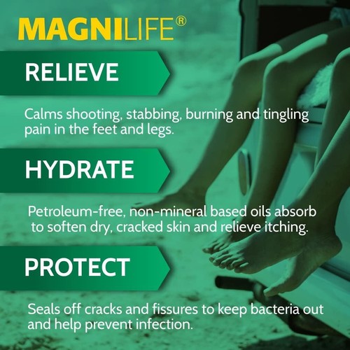 MAGNILIFE DB Pain Relief for Leg&Feet Cooling Spray Burning&Tingling 3 Oz Sealed - Picture 4 of 8