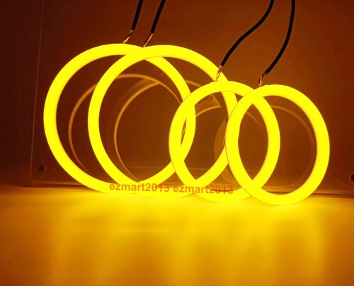 Switchback LED halo ring for BMW X1 E84 10-15 Xenon headlight angel eye lamp DRL - Picture 17 of 19