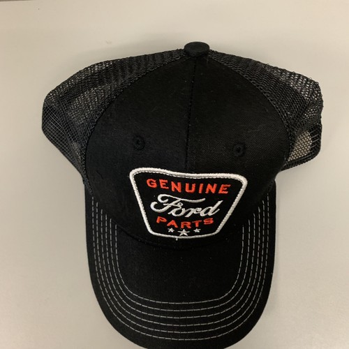 Original Ford Teile Mops Truckermütze Einheitsgröße verstellbar Druckknopflasche schwarz Netz neu mit Etikett - Bild 2 von 5